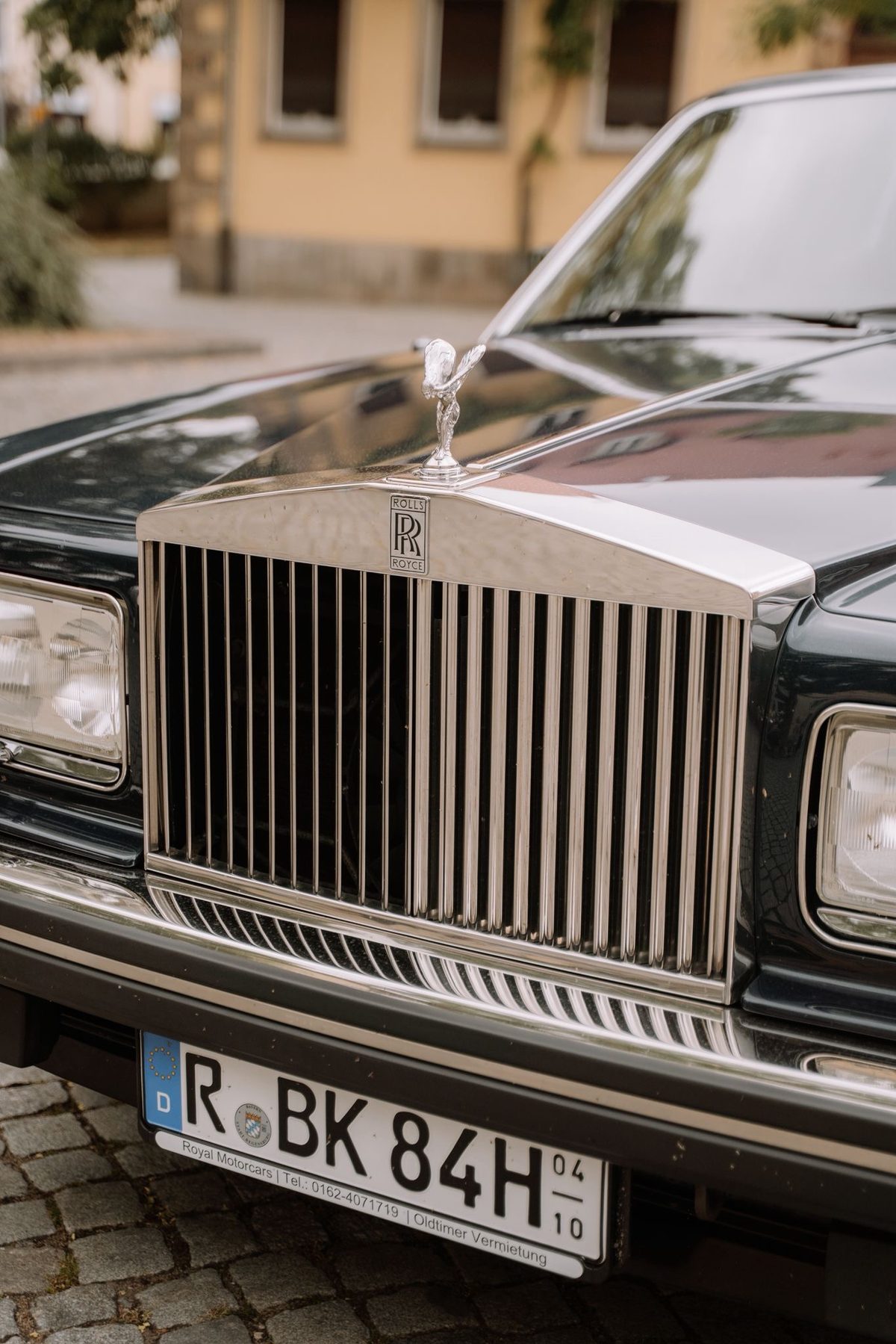 Kühlergrill des Silver Spur mit der Spirit of Ecstasy